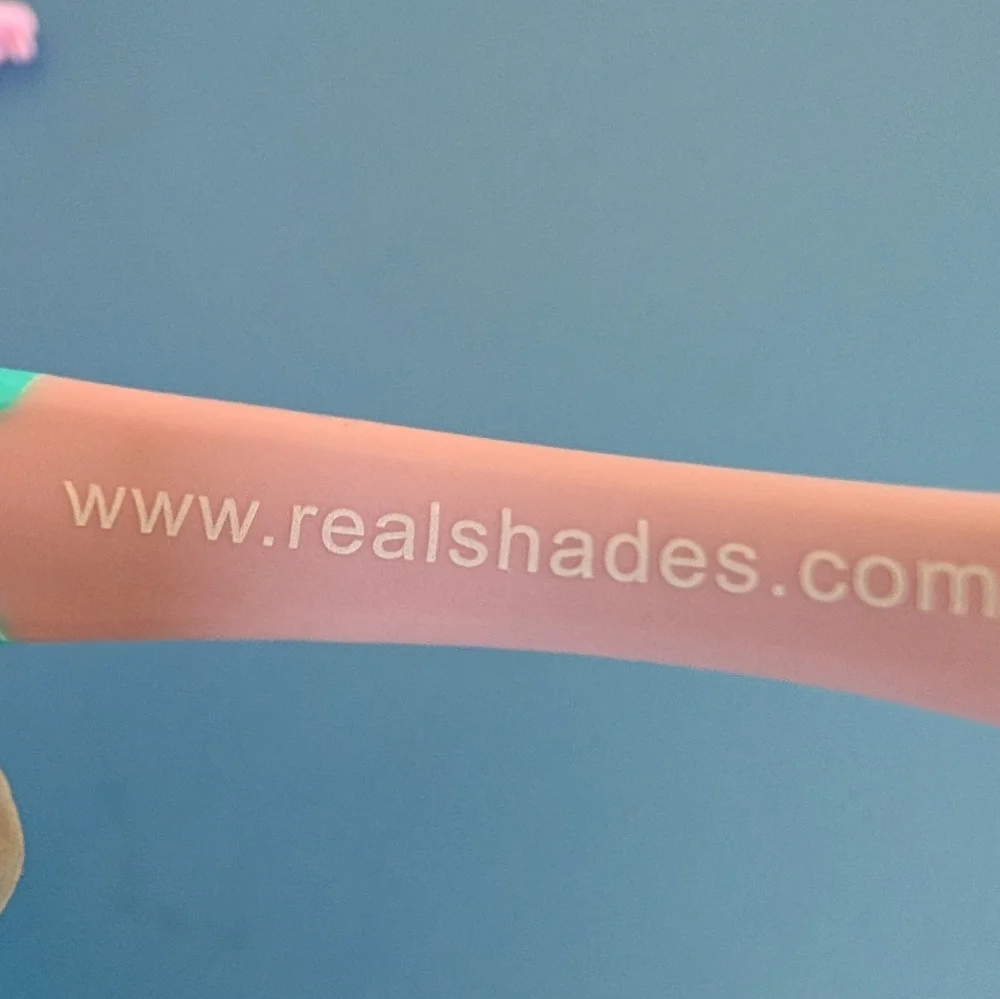 Box#23 😍 5 For $25 😍 Real Shades Kids Explorer Sunglasses - Aqua and Pink